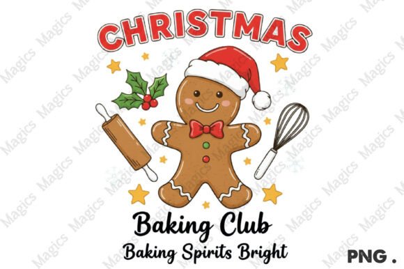 Christmas Baking Club Png