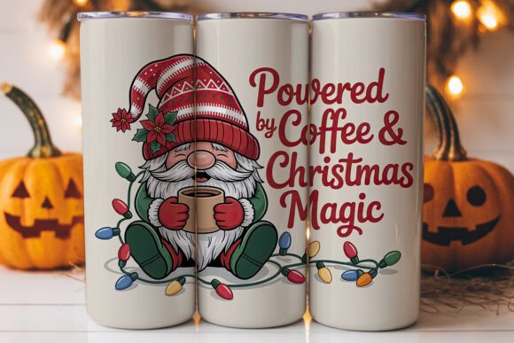 Christmas Gnome Tumbler Wrap