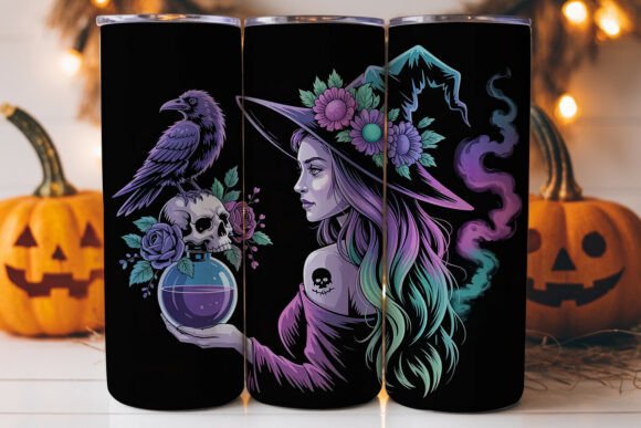 Mystical Witch Tumbler Wrap