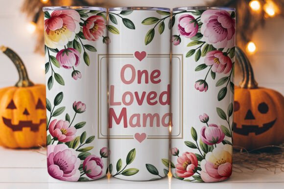 One Loved Mama 20oz Tumbler Wrap