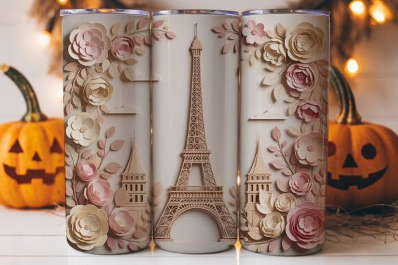 Parisian Romance 20oz Tumbler Wrap