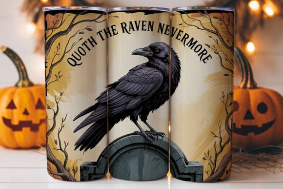 Raven Nevermore 20oz Tumbler Wrap