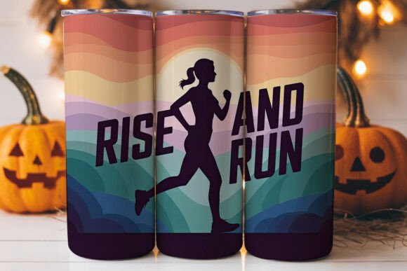 Rise and Run 20oz Tumbler Wrap