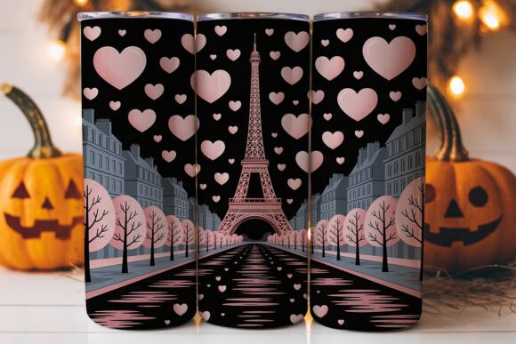 Romantic Paris Tumbler Wrap