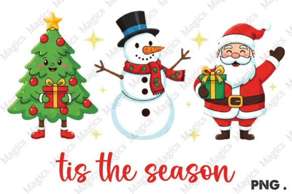 Tis the Season Christmas Png