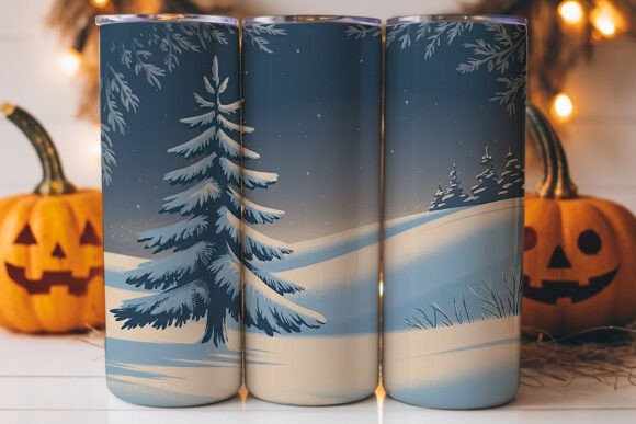 Winter Wonderland 20oz Tumbler Wrap